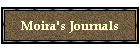Moira's Journals